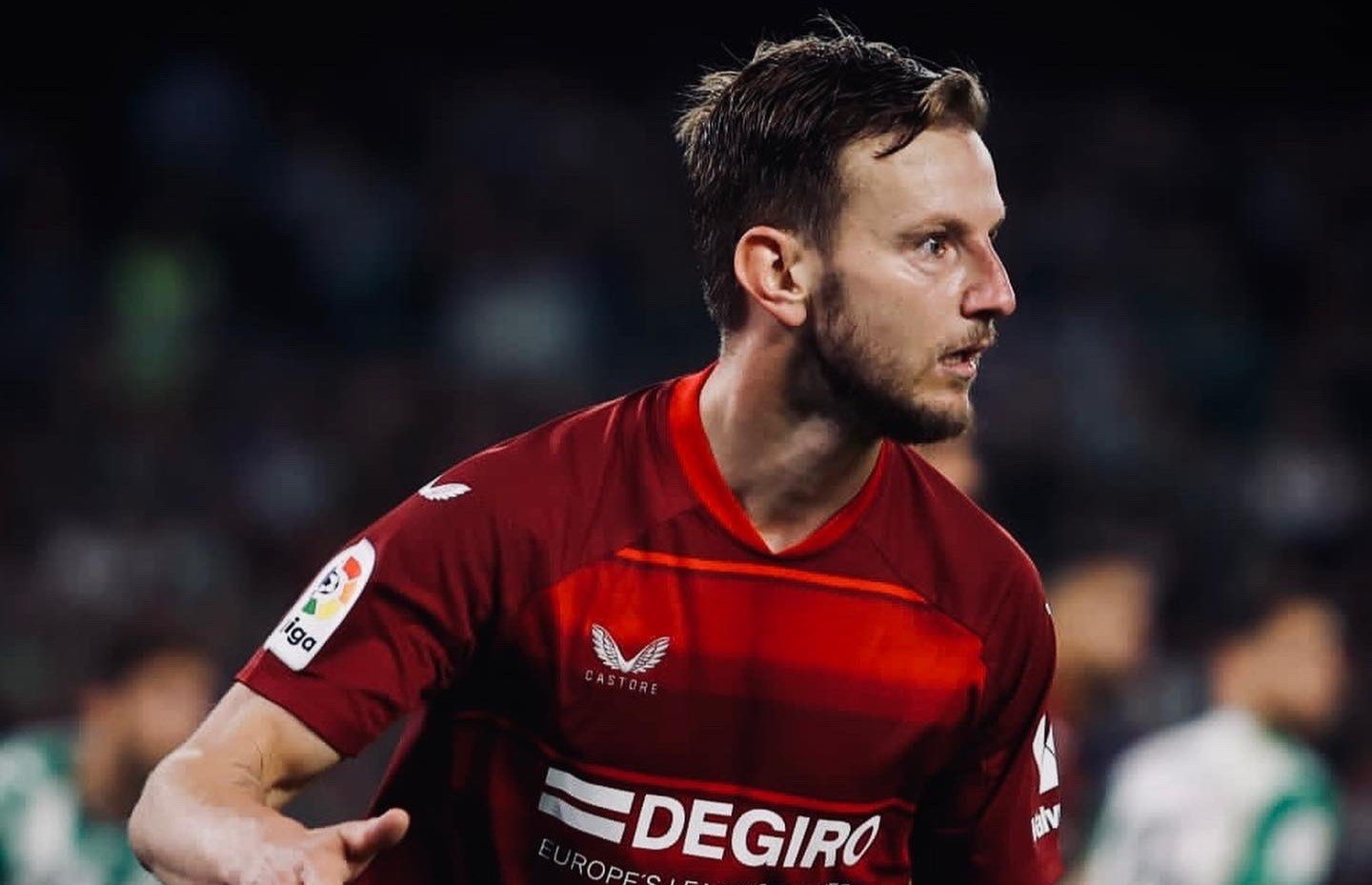 Ivan Rakitic, en el Gran Derbi. Foto: @ivanrakitic