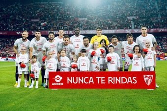 Sevilla FC y Andax. Foto: Sevilla FC