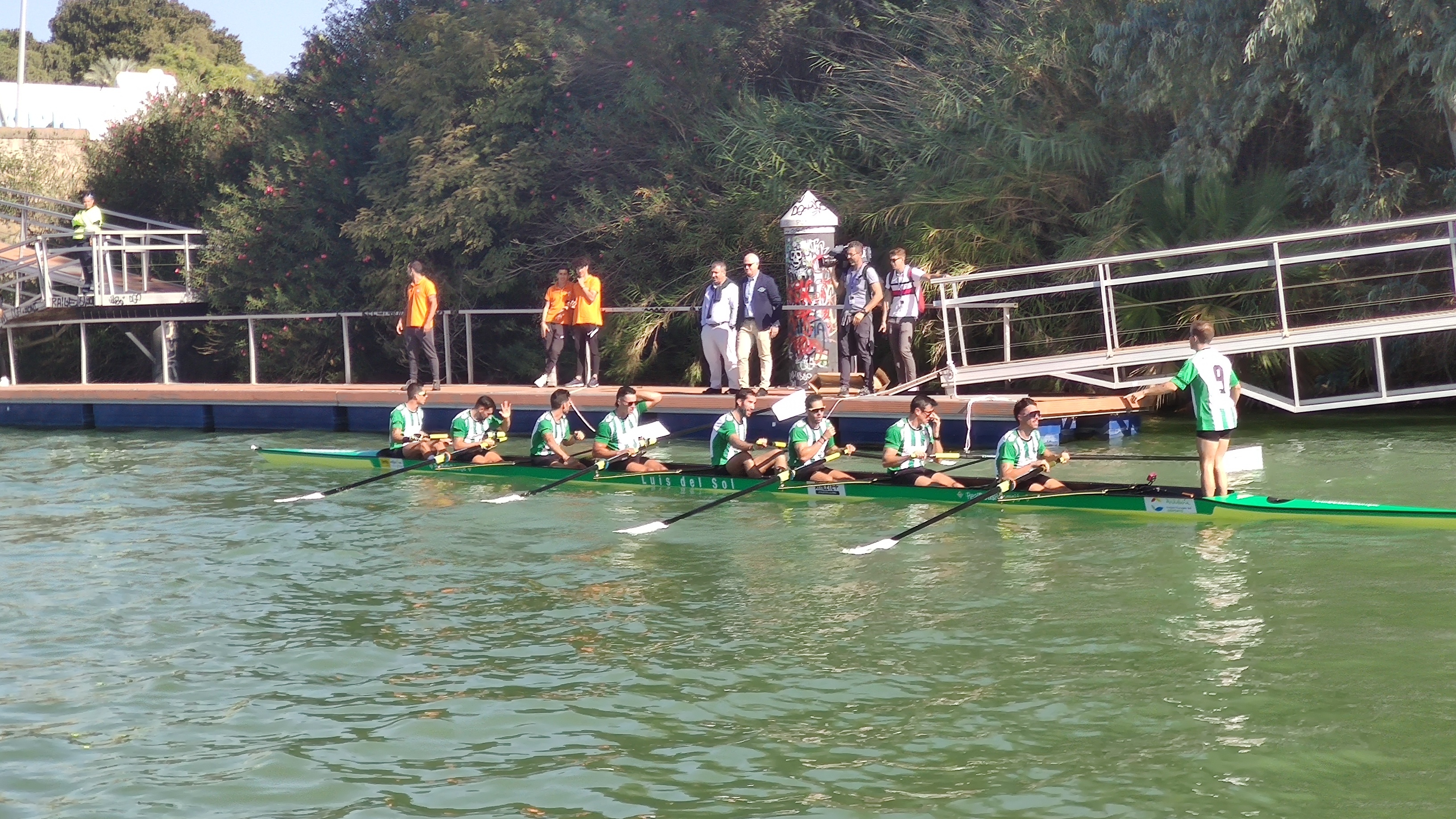 Los remeros del Betis han ganado su décimo segunda regata consecutiva.