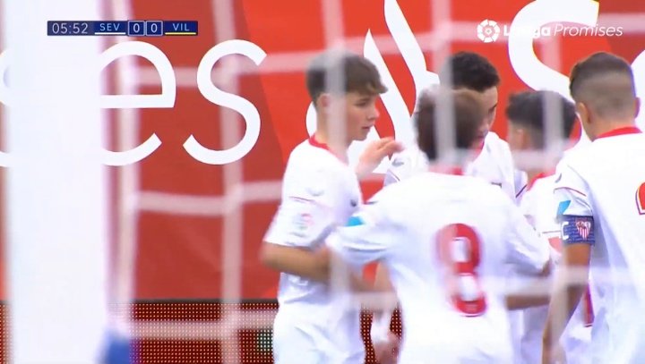 El Sevilla FC debuta con una gran victoria en LaLiga Promises