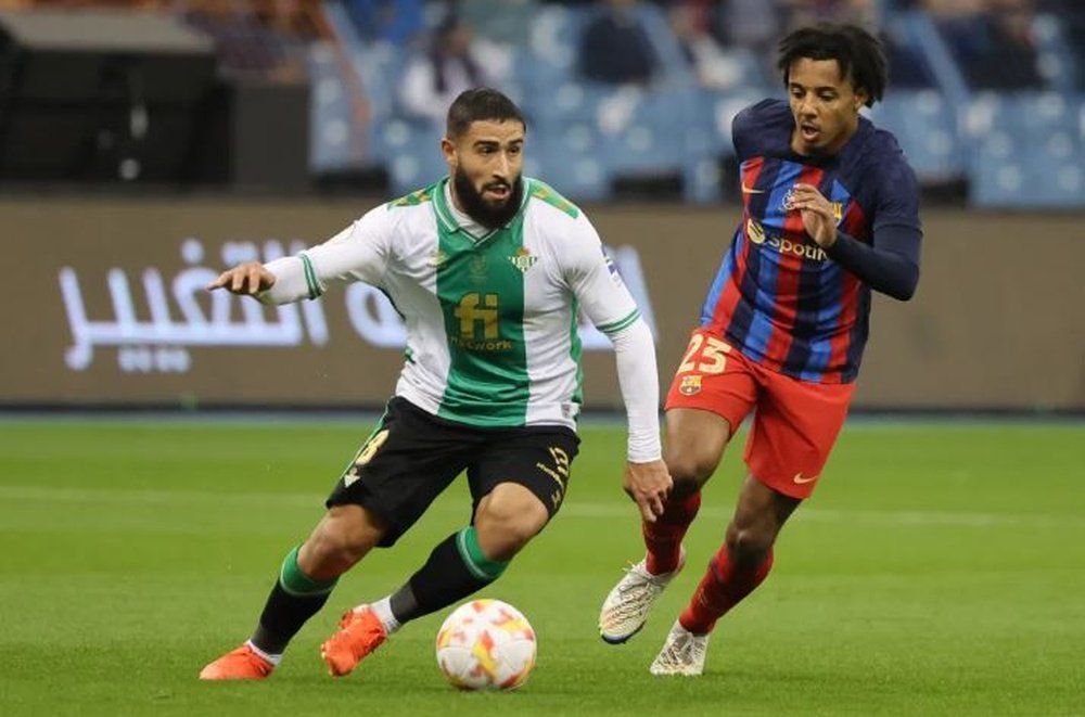 El regreso de Nabil Fekir es una de las grandes novedades del Real Betis para el partido contra el Getafe.- Efe