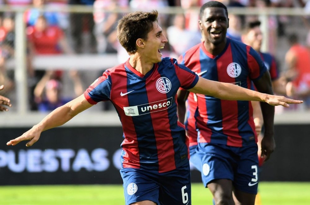 Imagen de Federico Gattoni con San Lorenzo de Almagro | Imagen de San Lorenzo de Almagro