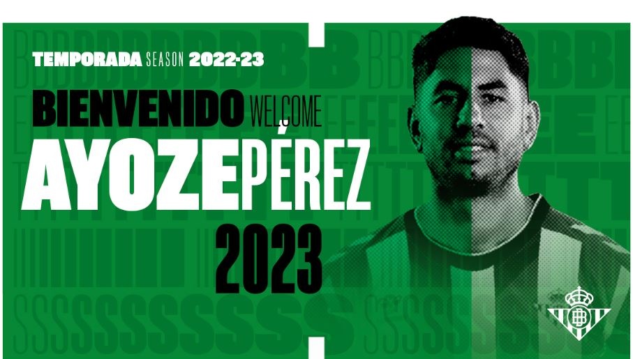 El Betis Hace Oficial El Fichaje De Ayoze Pérez 7486