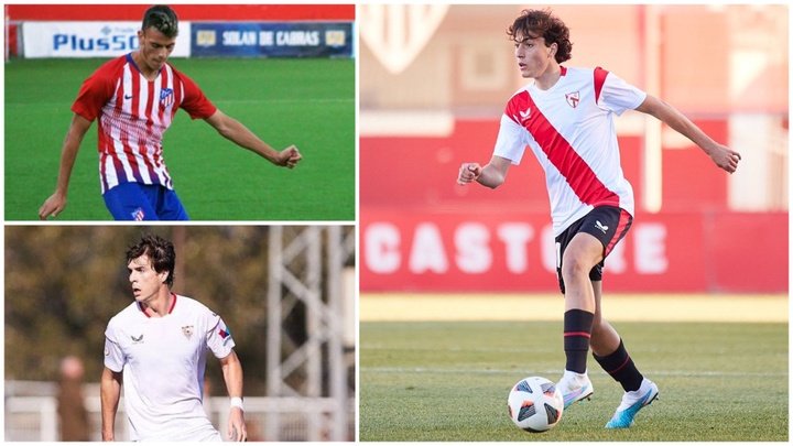 Diego Hormigo, Pablo Ortiz y Fran Ostos, los movimientos en la cantera del Sevilla FC.