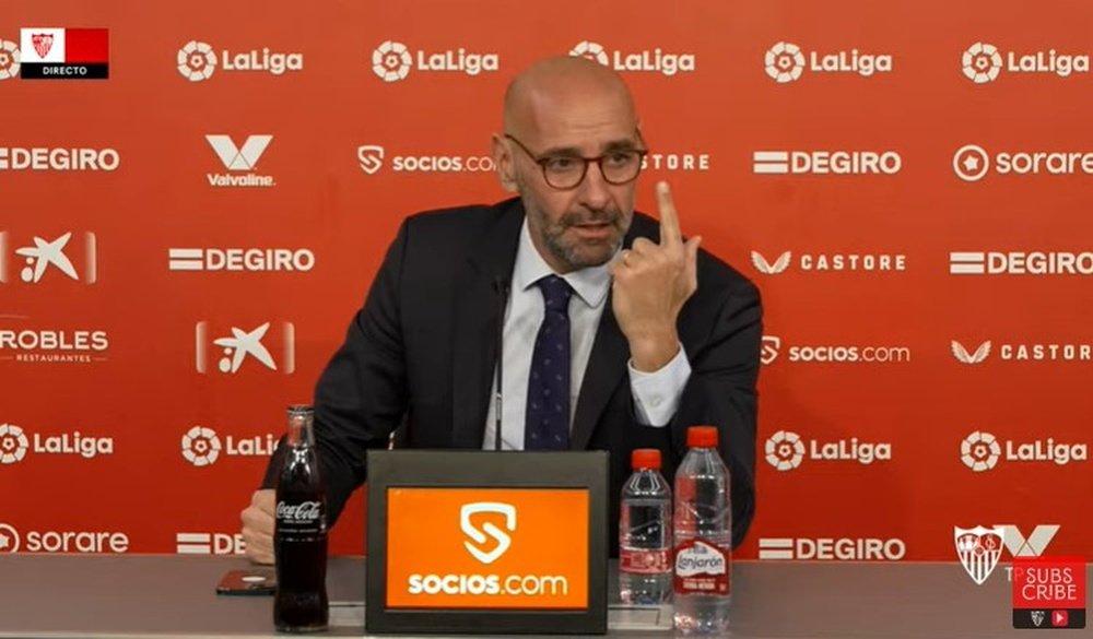 El director general deportivo del Sevilla FC, Monchi, ha realizado balance del mercado de invierno 2022-23. Foto: SFF Media