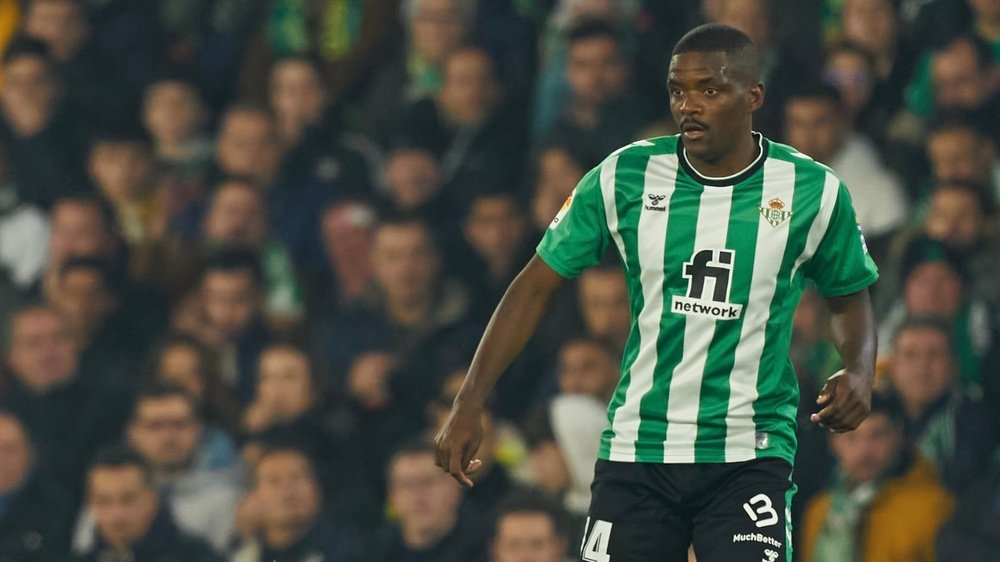 William Carvalho, en el partido ante el FC Barcelona. Foto: Real Betis