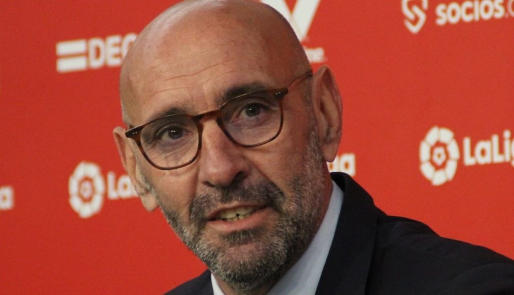 El director general deportivo del Sevilla FC, Monchi, no quiere hablar ahora de su continuidad. Foto: SFC Media