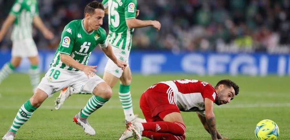 Haced un año y un mes el Celta ganó 0-2 en el Benito Villamarín.- Efe