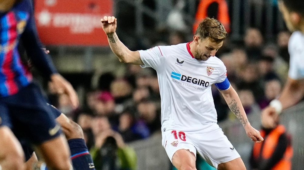 Imagen de Iván Rakitic en el Spotify Camp Nou| Imagen: Sevilla FC