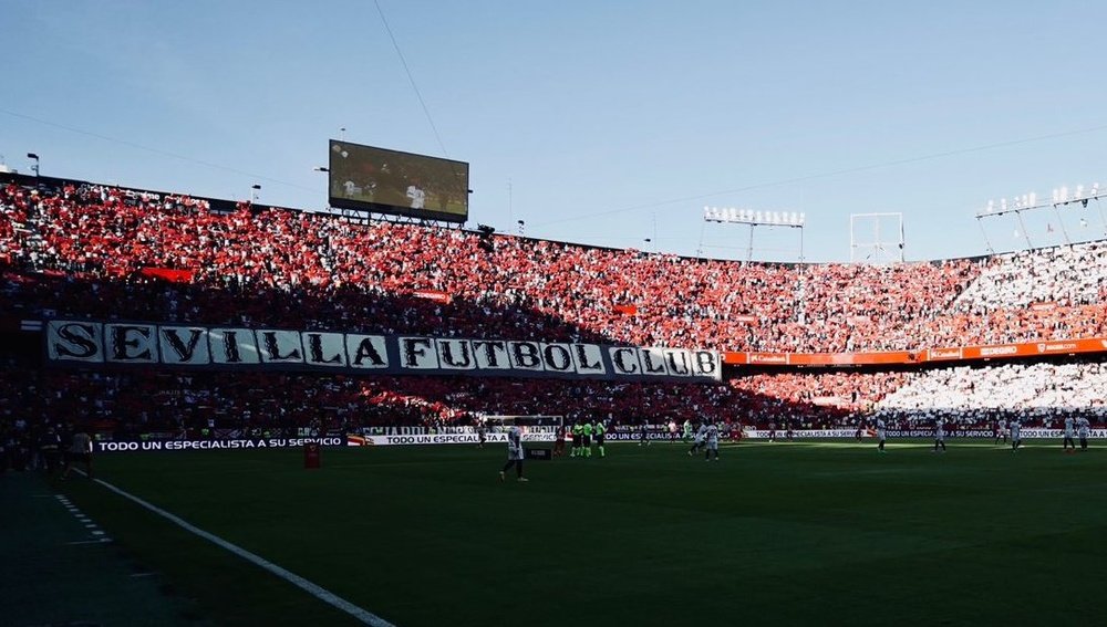 El Ramón Sánchez-Pizjuán va a resgistrar una gran entrada para presenciar el partido entre el Sevilla FC y el Mallorca. Foto: SFC Media