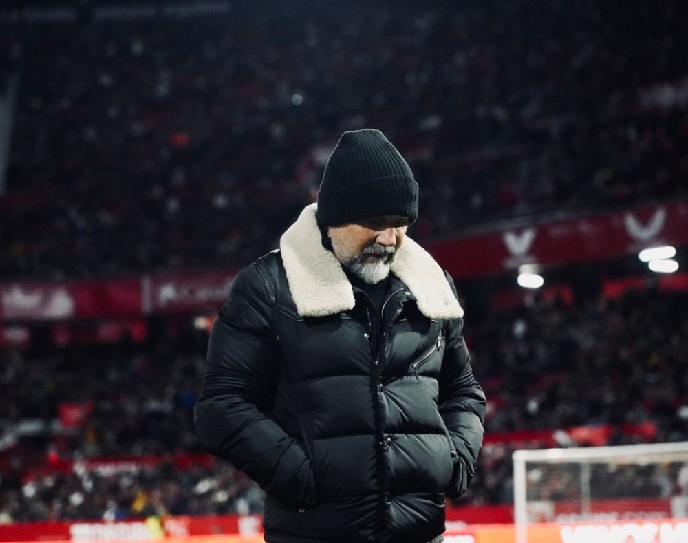 Jorge Sampaoli durante el transcurso del Sevilla FC-CA Osasuna. Foto: SFC Media.