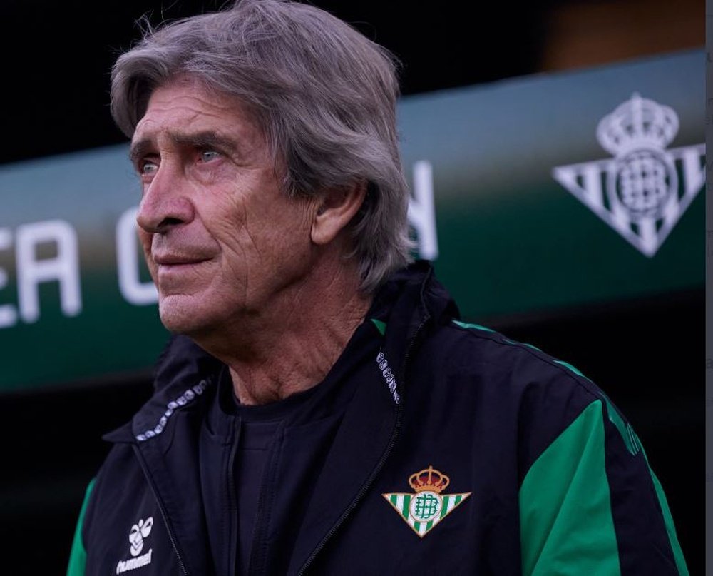 Manuel Pellegrini, técnico del Real Betis, cumple en 2023  nada menos que 50 años en activo en el fútbol profesional.- RBB