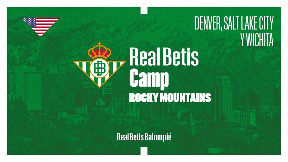 El Real Betis crea su tercer programa de campus en Estados Unidos. RBB