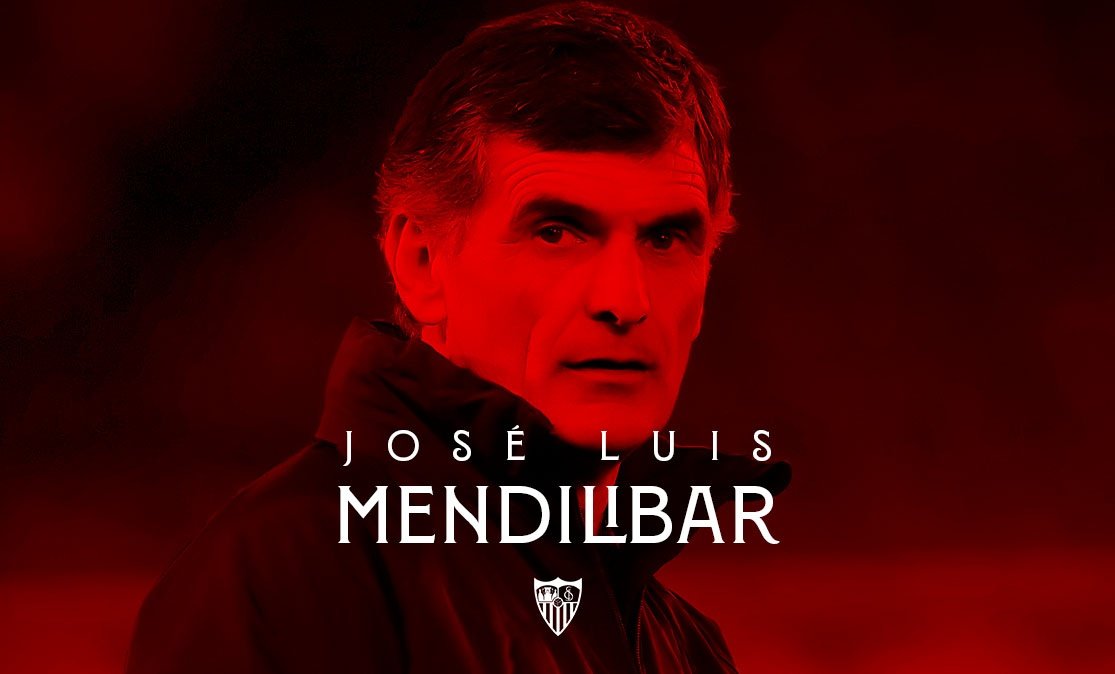 José Luis Mendilibar, nuevo entrenador sevillista. Foto: @SevillaFC