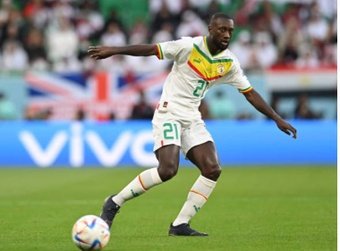 Sabaly se ha lesionado este martes jugando con la selección de Senegal.-