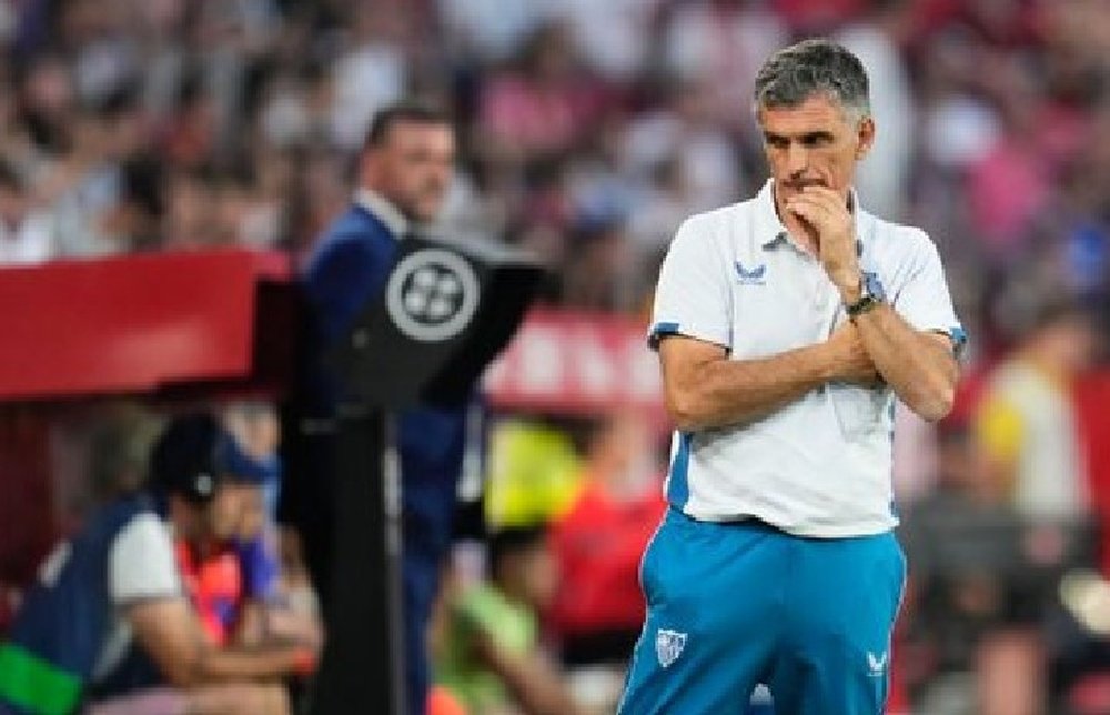El entrenador del Sevilla FC, José Luis Mendilibar, en el partido ante el Girona. Foto: SFC Media