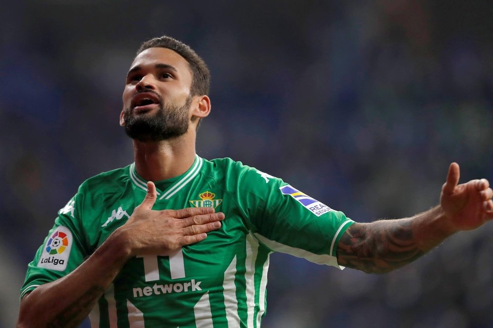 El delantero brasileño del Betis, Willian José, en una imagen de archivo. EFE / Andreu Dalmau.