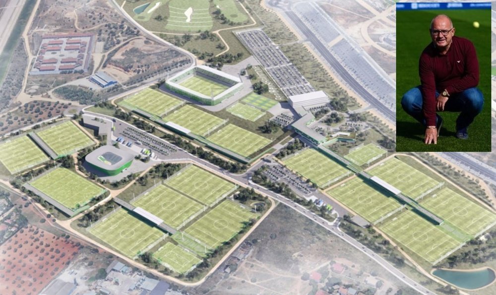 Benito Mateo será el encargado del cuidado del césped del Benito Villamarín y las ciudades deportivas Luis del Sol y Rafael Gordillo.-