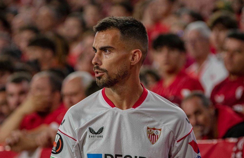 Suso, en el Sevilla FC-Juventus. Foto: Mario Míjenz