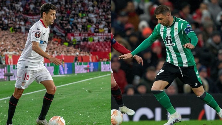 Joaquín y Navas, en partidos de esta temporada, que será la última del portuense.