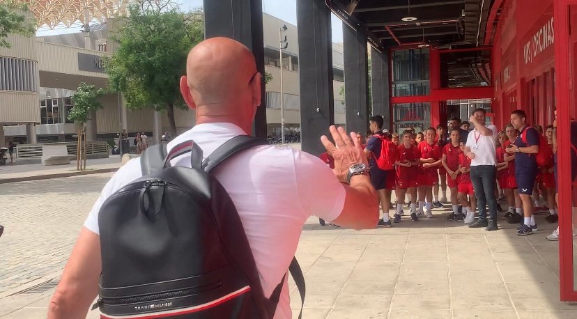 Monchi, a su llegada al Consejo del Sevilla FC. Foto: José Manuel Rodríguez