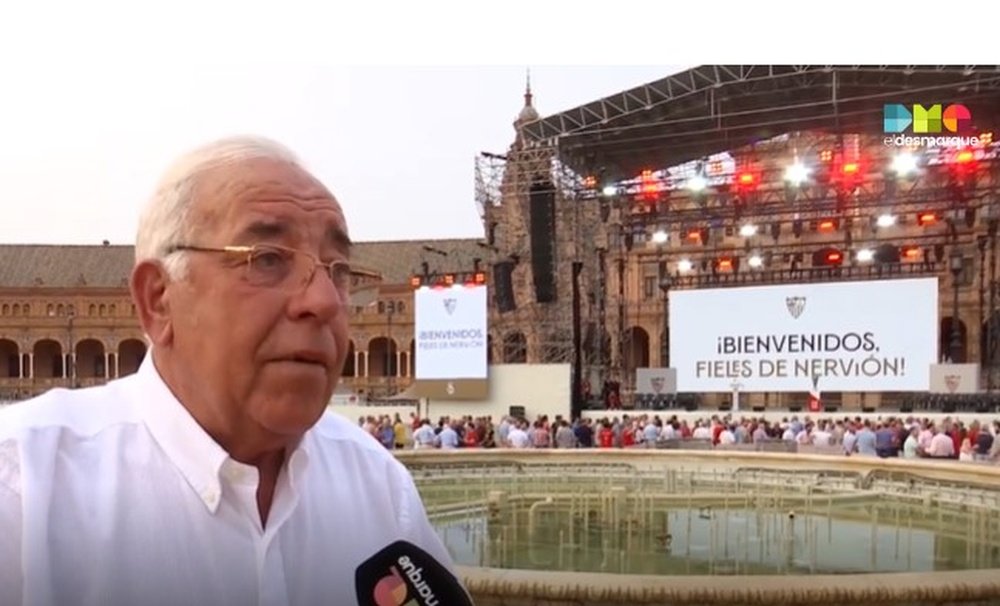 El histórico ex portero del Sevilla FC, Francisco Ruiz Brenes, Superpaco, critica duramente a Monchi. Foto: eldesmarque