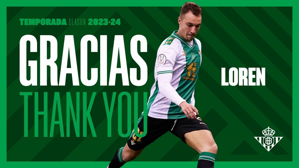 Loren se ha desvinculado del Real Betis y se marcha al Aris de Salónica.-