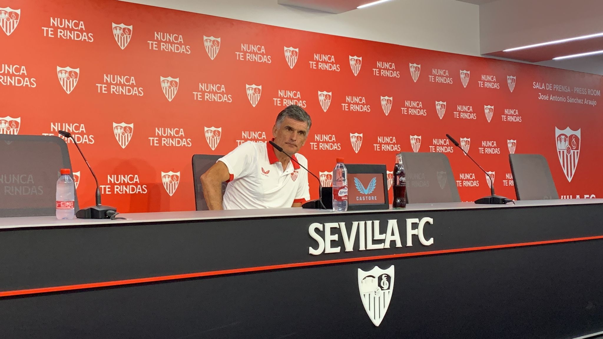 O Sevilla demite José Luis Mendilibar.Foto: José Manuel Rodríguez