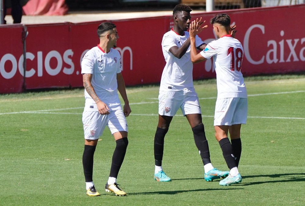 Antonio Zarzana celebrando su gol ante el Córdoba CF. Foto: SFC Media