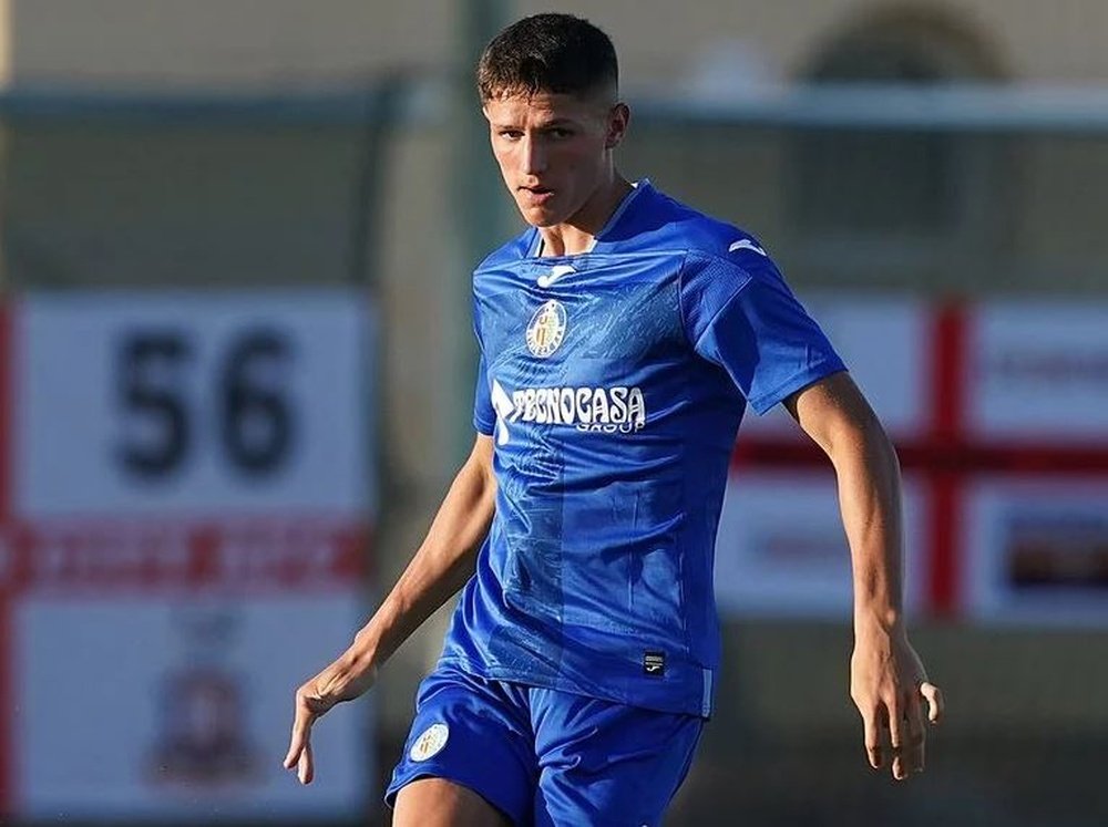 Sergio Altimira ha brillado en las filas del Getafe esta pretemporada.-