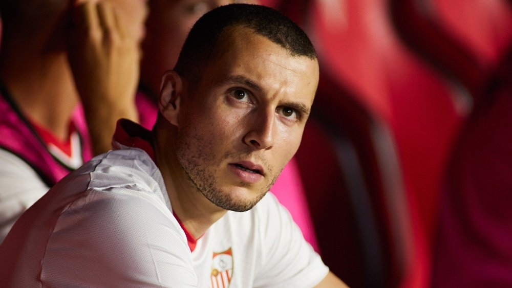 Idrissi durante el partido frente a Independiente del Valle Foto: EP