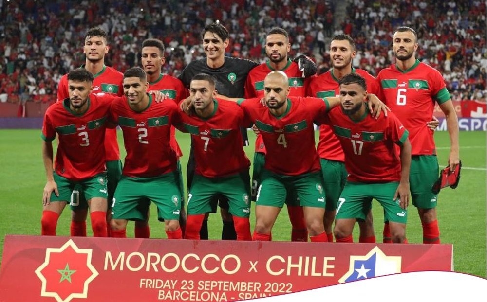 El partido que deb´çia jugar este sábado la selección de Marruecos ha sido suspendido.-