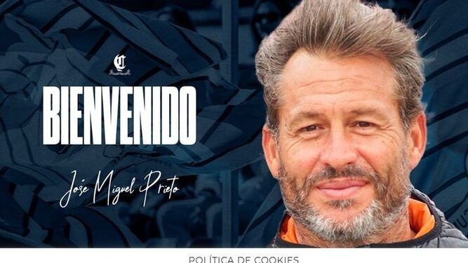 Imagen de presentación de José Miguel Prieto con el Ciencias Foto: Ciencias