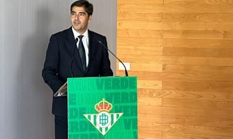 Ángel Haro, durante la presentación de Abde y Altimira.- PGM