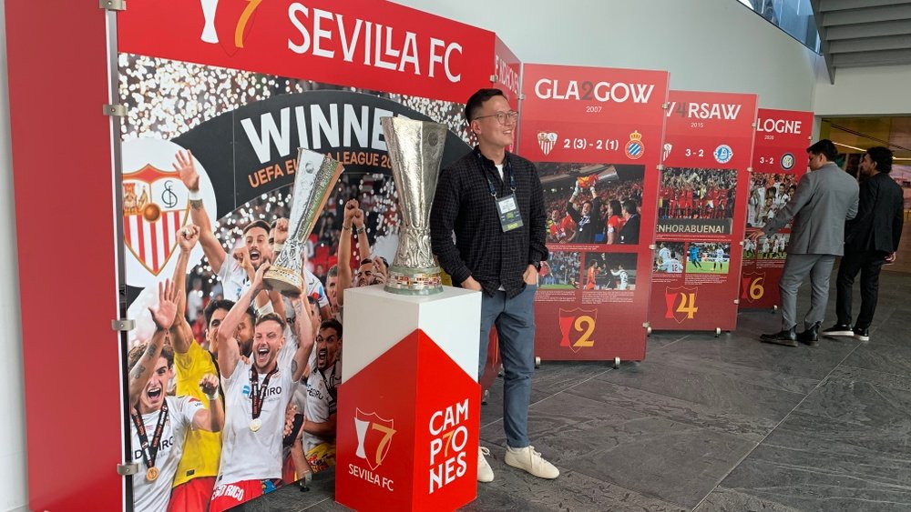 La Europa League del Sevilla FC, en el WFS. Foto: José Manuel Rodríguez