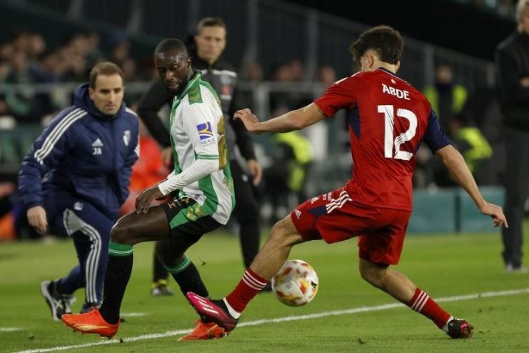 El Betis recibirá a Osasuna y Mallorca en octubre a las 14h y las 16.15h