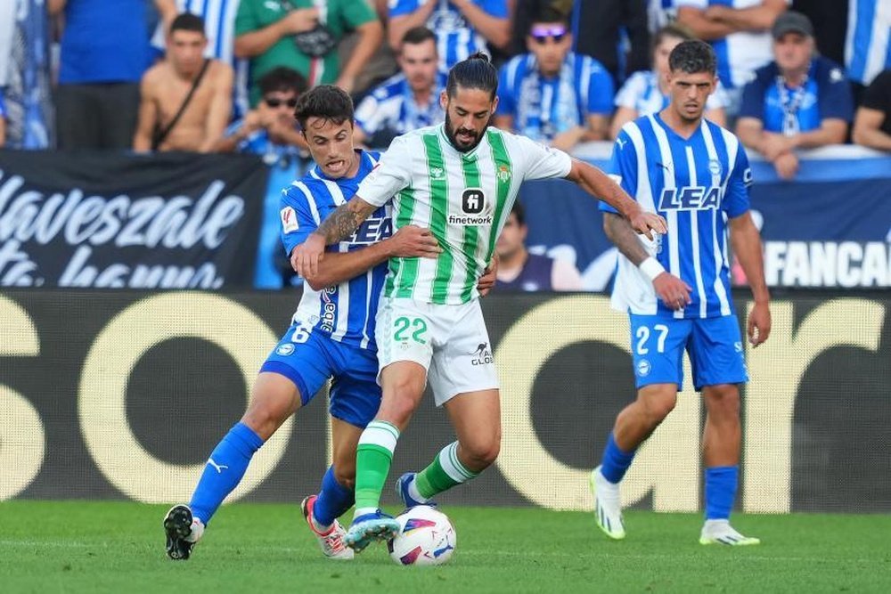 Isco, durante el partido del pasado domingo en Mendizorroza.- Efe