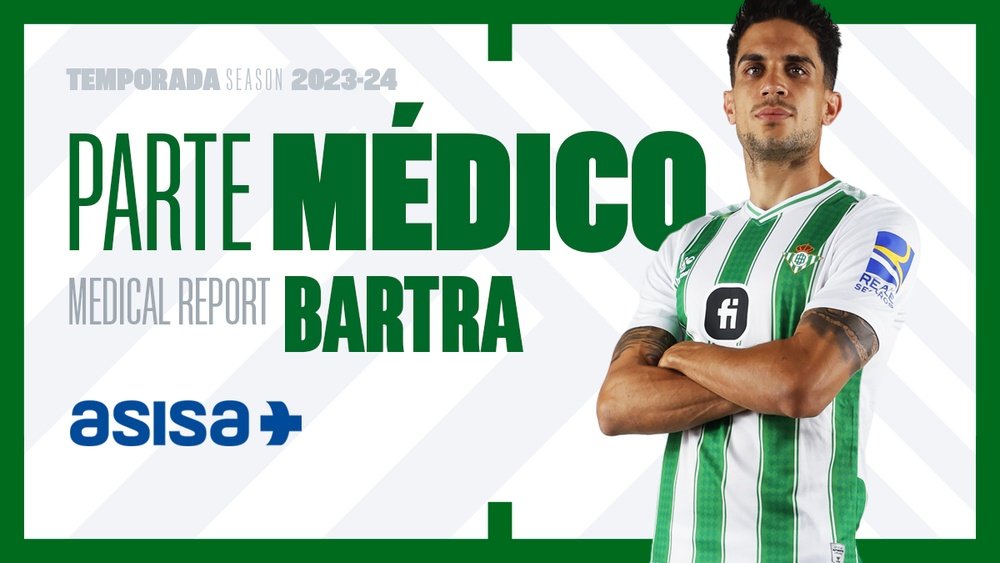 Marc Bartra ha sido operado este jueves en Barcelona.- RBB