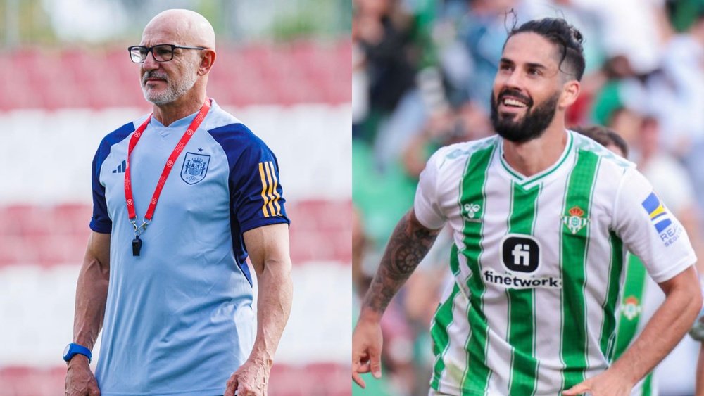 El técnico de la selección española, Luis de la Fuente, habla sobre Isco Alarcón. SE y RBB