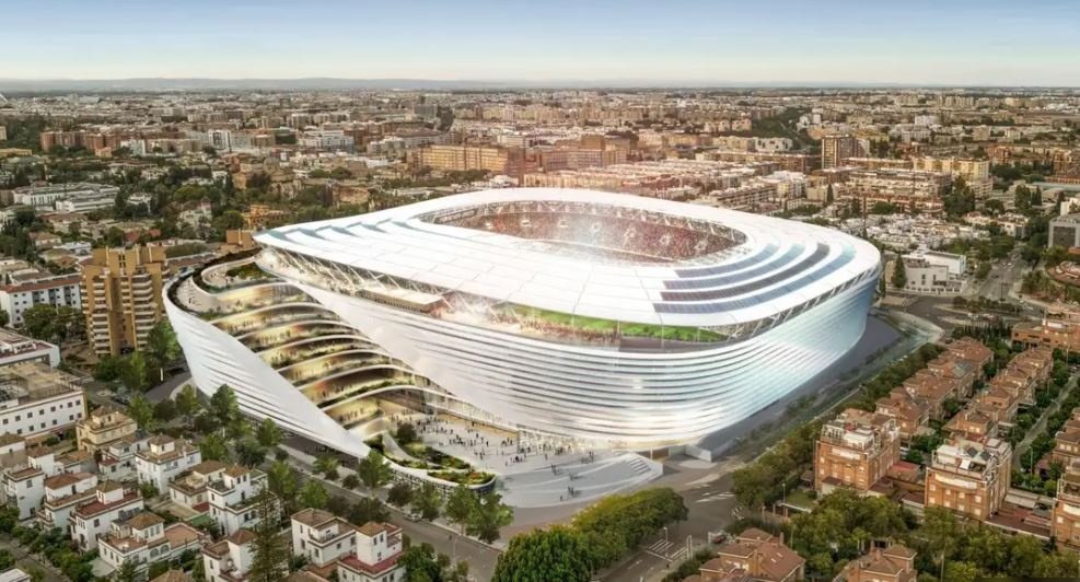 Detalles del proyecto del Nuevo Benito Villamarín, cuyas obras de inicio se retrasan unos meses.- RBB