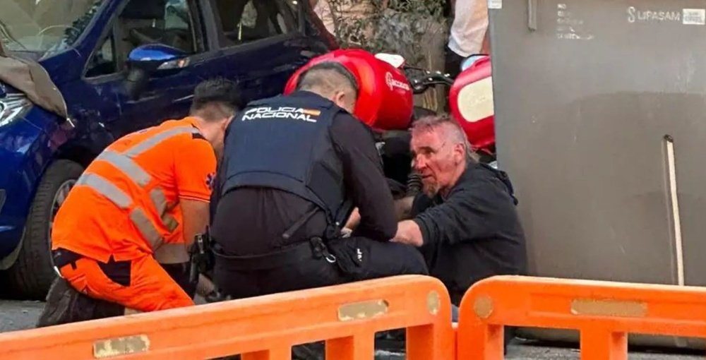 Un ultra resultó herido grave en la violenta pelea en el barrio de Triana.-