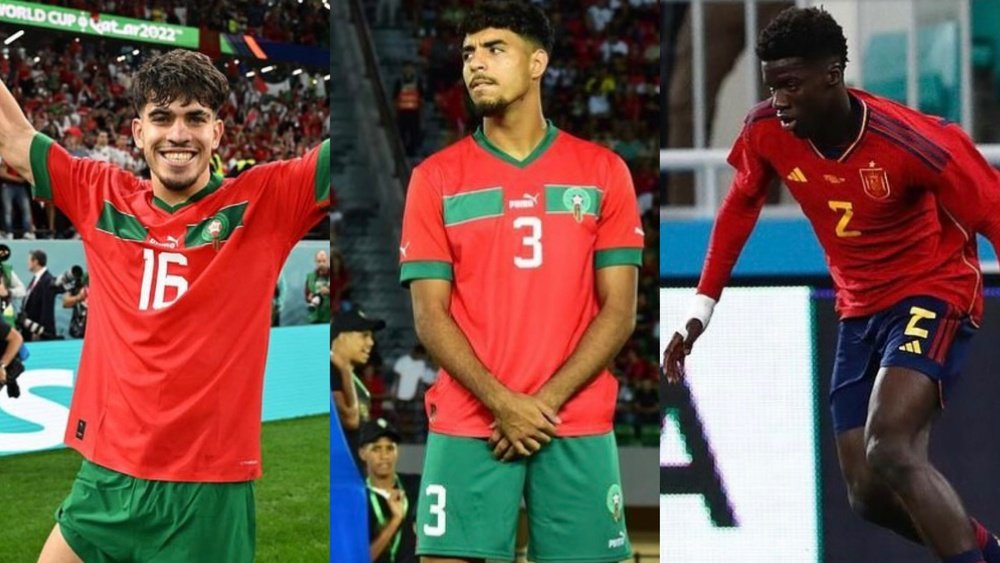 Abde, Chadi Riad y Assane Diao juegan este martes con sus selecciones. IG