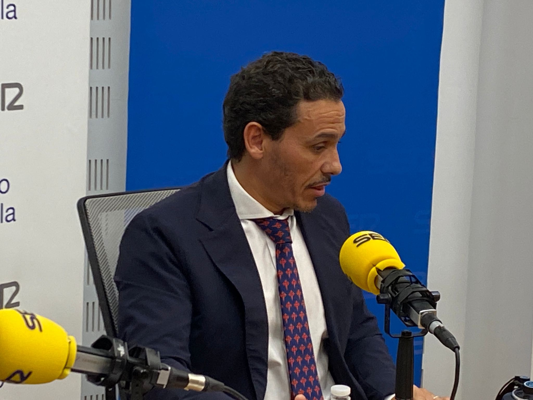 José María del Nido Carrasco en una entrevista para Radio Sevilla. Foto: BeSoccer Sevilla