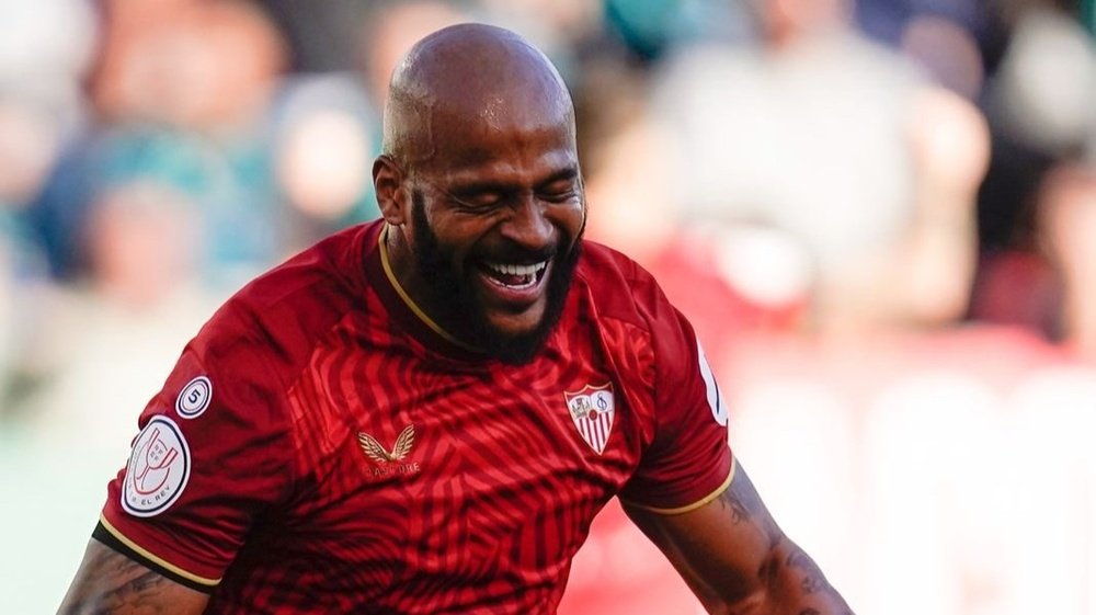 Marcao celebra su gol ante el Racing de Ferrol en Copa del Rey. Foto: SFC Media