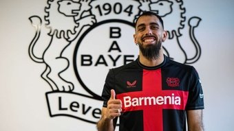 El Bayer Leverkusen tiene una opción de compra de 8 millones de euros por Borja Iglesias.- BL