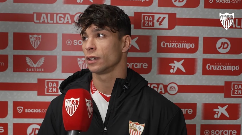 Óliver Torres: "Ojalá este sea el impulso para que el Sevilla gane todos los partidos"