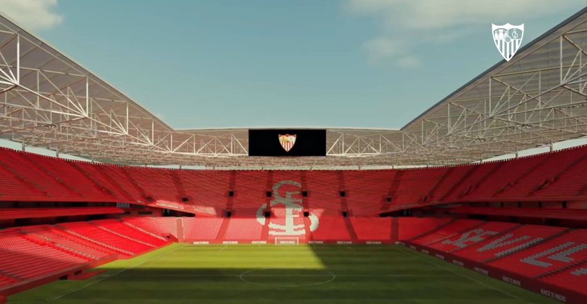 Imagen de la nueva grada del Ramón Sánchez-Pizjuán.- SFC