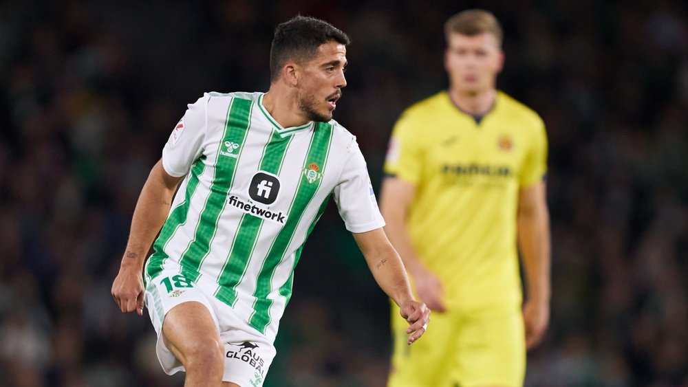 Pablo Fornals en el partido ante el Villarreal CF.-RBB