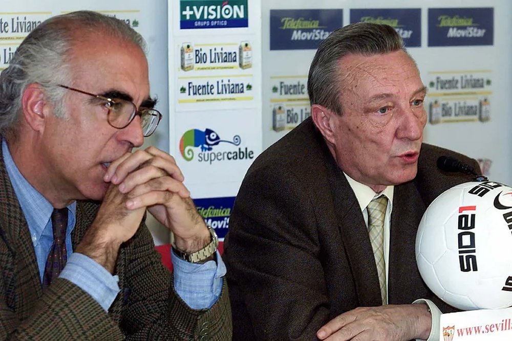 Augusto Lahore junto a Roberto Alés Foto: Marca