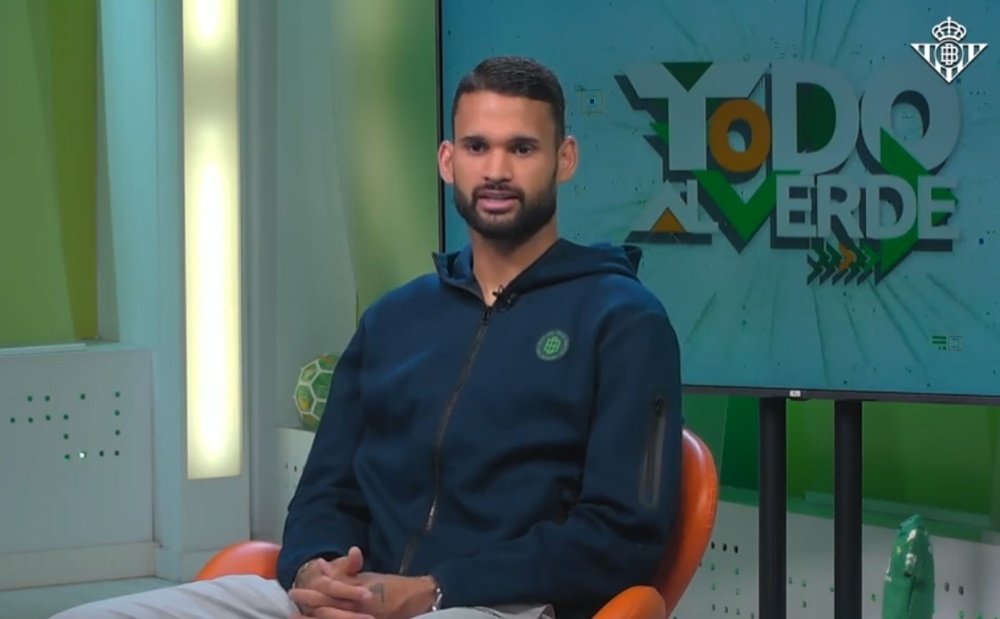 Willian José, durante la entrevista en RTV Betis.-  RBB